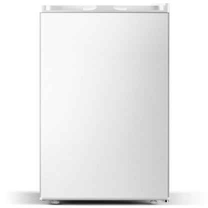 KNDKO 3.2Cu.ft Upright Freezer With Removable Shelves And Adjustable Thermostat - Silver
