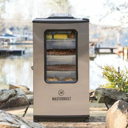 40-Inch Bluetooth Digital Electric Smoker, Stainless Steel