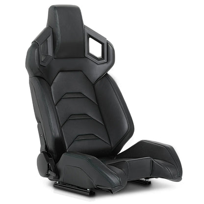 Magshion Racing Simulator Game Seat With Adjustable Slide, Black