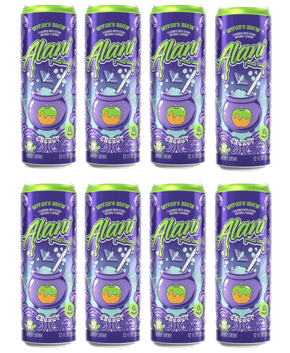 Sugar-Free Energy Drink, Witch's Brew, 12 Fl Oz, 8 Pack