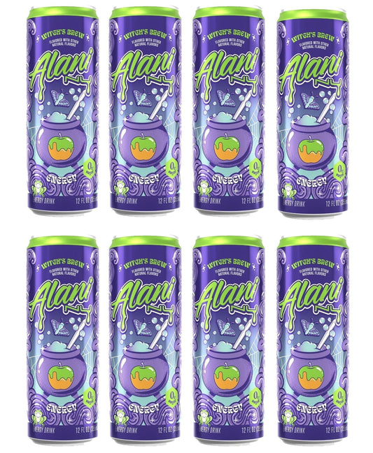 Sugar-Free Energy Drink, Witch's Brew, 12 Fl Oz, 8 Pack