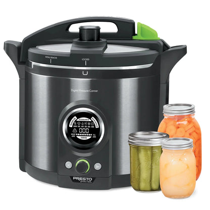 Presto Precise Digital Electric Pressure Canner, 12 Quarts - 02144