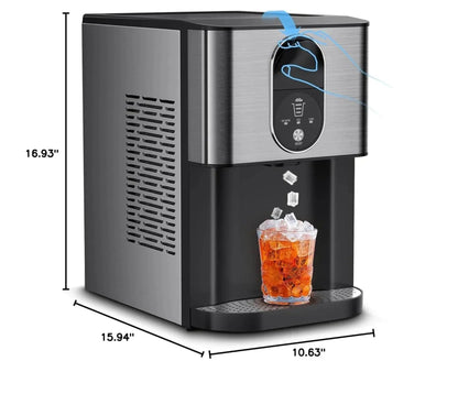 COWSAR Countertop Nugget Ice Maker, 44 lbs/24H - Z5820DN