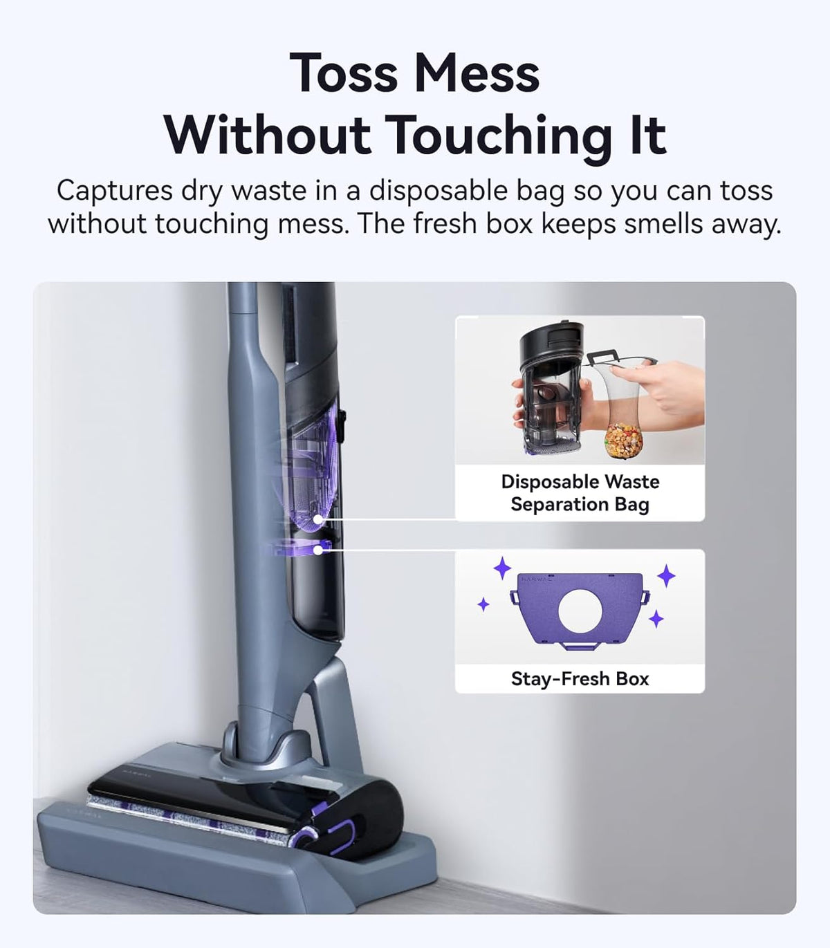 NARWAL Wet Dry Vacuum Cleaner Mop With 20,000Pa Suction - S30 Pro