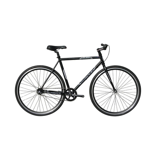 Micargi Fixie Bicycle, Matte Black, 57cm - RD-269-57