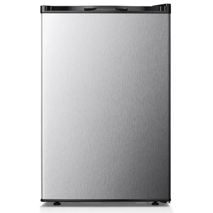 KNDKO 3.2Cu.ft Upright Freezer With Removable Shelves And Adjustable Thermostat - Silver