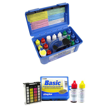 Taylor Complete Pool Chlorine Test Kit With Additional Basic Kit - K2006