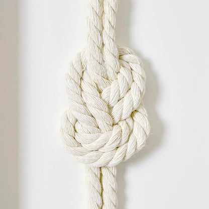 3-Piece Framed Nautical Knots Wall Decor Set, Natural Finish - 14in H x 11in L x 1.25in D