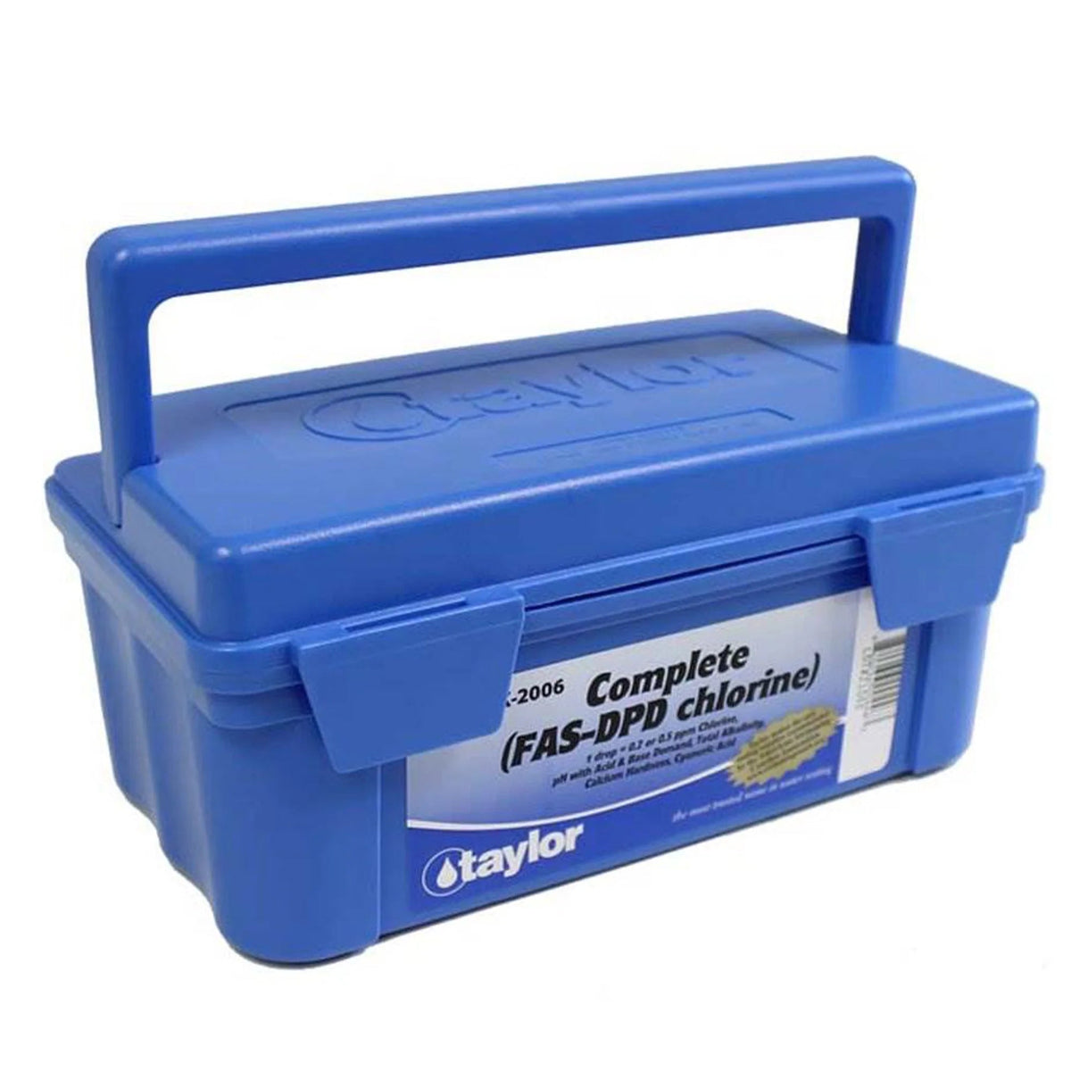 Taylor Complete Pool Chlorine Test Kit With Additional Basic Kit - K2006
