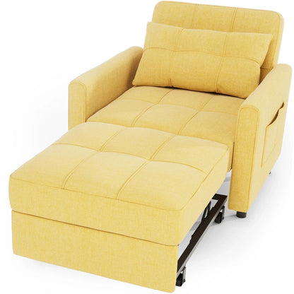 3-in-1 Adjustable Pull-Out Sleeper Sofa Bed With 330 Pounds Capacity