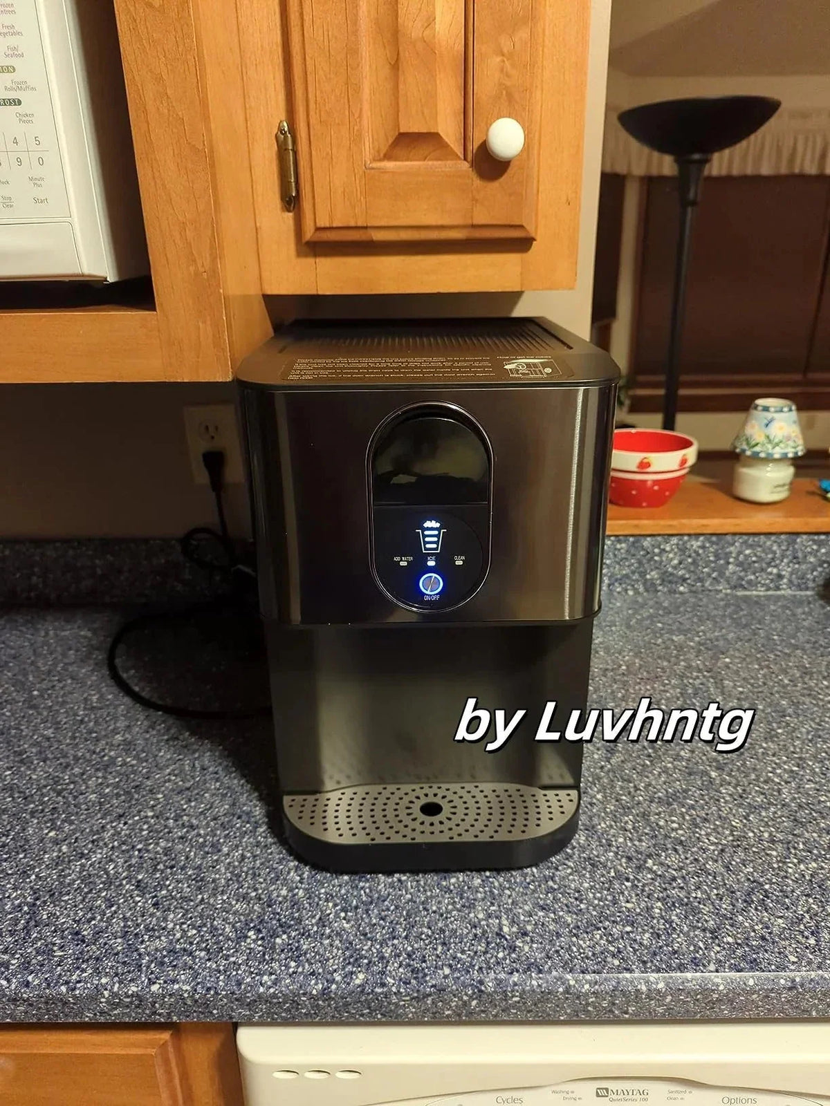 COWSAR Countertop Nugget Ice Maker, 44 lbs/24H - Z5820DN