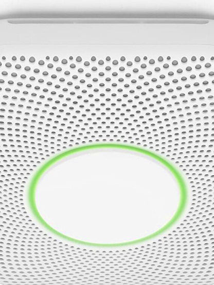 Nest Protect Battery Operated Smoke And Carbon Monoxide Detector - White